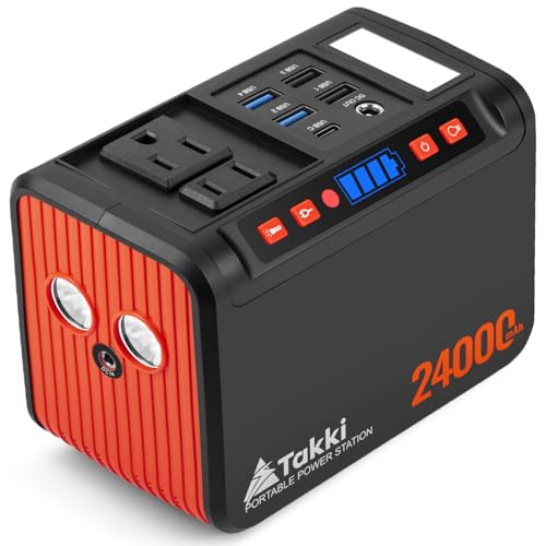 Portable Power Station - 88Wh - Battery Backup for Camping and Emergencies