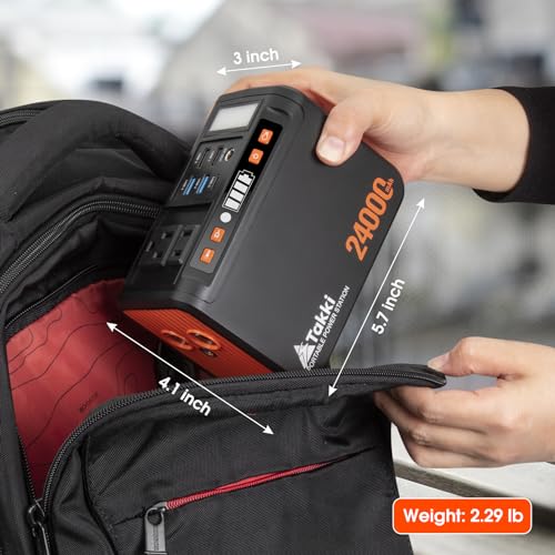 Portable Power Station - 88Wh - Battery Backup for Camping and Emergencies
