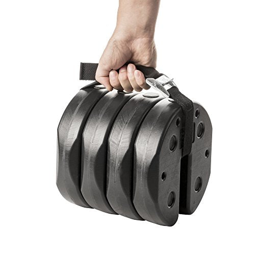 40 lb Canopy Weight Set of 4 with Carry Strap