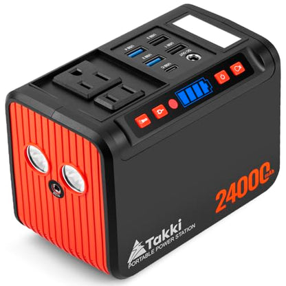Portable Power Station - 88Wh - Battery Backup for Camping and Emergencies