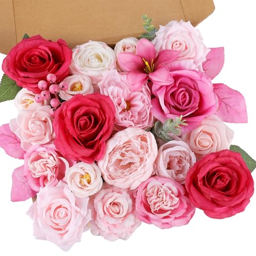 Fuchsia Pink Flower Box
